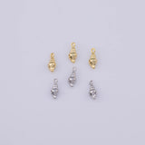 Sea Snail Charm 18K Gold PVD charms - Tarnish Resistant LLL