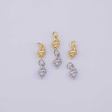 Sea shell snail Charm 18K Gold PVD charms - Tarnish Resistant LLL