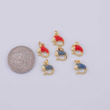 Fish Croaker Charm 18K Gold PVD charms - Tarnish Resistant LLL