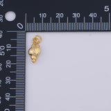 Sea shell conch ocean Charm 18K Gold PVD charms - Tarnish Resistant LLL