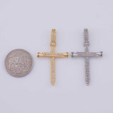 Cross Charm 18K Gold PVD charms - Tarnish Resistant LLL