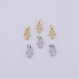 Hamsa Charm 18K Gold PVD charms - Tarnish Resistant LLL