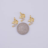 Mermaid Charm 18K Gold PVD charms - Tarnish Resistant LLL