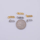 Wife Charm 18K Gold PVD charms - Tarnish Resistant LLL
