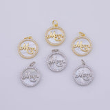 Mom Charm 18K Gold PVD charms - Tarnish Resistant LLL