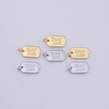 Good Luck Charm 18K Gold PVD charms - Tarnish Resistant LLL
