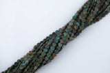 Natural Bloodstone Heart Top Drilled Beads 6mm 15.5" Strand