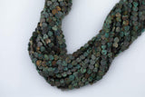 Natural Bloodstone Heart Top Drilled Beads 6mm 15.5" Strand