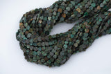 Natural Bloodstone Heart Top Drilled Beads 6mm 15.5" Strand