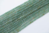Natural Green Aventurine Heart Top Drilled Beads 6mm 15.5" Strand