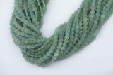Natural Green Aventurine Heart Top Drilled Beads 6mm 15.5" Strand