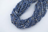 Natural Light Sodalite Aventurine Heart Top Drilled Beads 6mm 15.5" Strand
