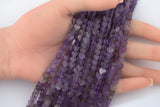 Natural Light Sodalite Aventurine Heart Top Drilled Beads 6mm 15.5" Strand