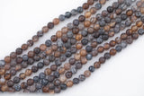Dragon Scale Agate- High Quality in Round,-Full Strand 15.5 inch Strand, 4mm, 6mm, 8mm, 12mm, or 14mm Beads