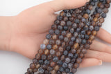 Dragon Scale Agate- High Quality in Round,-Full Strand 15.5 inch Strand, 4mm, 6mm, 8mm, 12mm, or 14mm Beads