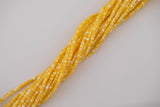 Yellowof Pearl 3-4mm Heishi Beads 15.5" Strand Shell Beads