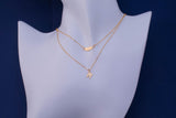 Molar Tooth Necklace or Charm, 14k Gold Filled or Sterling Silver, Dainty Minimalist Jewelry, Birthday Gift for Her, Bridesmaid Gift