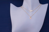 Seashell Necklace or Charm, 14k Gold Filled or Sterling Silver, Dainty Minimalist Jewelry, Birthday Gift for Her, Bridesmaid Gift