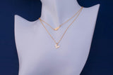 Wiener Dog Puzzle Necklace or Charm, 14k Gold Filled or Sterling Silver, Dainty Minimalist Jewelry, Birthday Gift for Her, Bridesmaid Gift