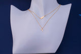 Martini Glass Necklace or Charm, 14k Gold Filled or Sterling Silver, Dainty Minimalist Jewelry, Birthday Gift for Her, Bridesmaid Gift
