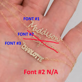 Custom Gold Filled Connectors - any WORD or NAME connector for Permanent Jewelry, sterling silver or gold filled