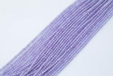 Tanzanite Cubic Zirconia Zircon - Beads Full Strands-15.5 inches- 3mm- Nice Size Hole- Diamond Cutting-Nice and Sparkly-Faceted Cube