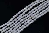 Clearish- Dragon Scale Agate- High Quality in Round,-Full Strand 15.5 inch Strand, 4mm, 6mm, 8mm, 12mm, or 14mm Beads