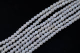 Clearish- Dragon Scale Agate- High Quality in Round,-Full Strand 15.5 inch Strand, 4mm, 6mm, 8mm, 12mm, or 14mm Beads