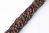 Multi Gemstone Heishi Discs Beads 2x4mm 3x6mm 15.5" Strand