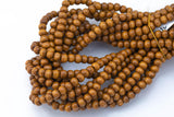 Wood Off Round Shape Beads 8mm- 15 inches per strand