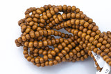 Wood Off Round Shape Beads 8mm- 15 inches per strand