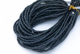 Wood Heishi Shape Beads 4mm or 5mm- 15 inches per strand
