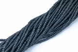 Wood Heishi Shape Beads 4mm or 5mm- 15 inches per strand