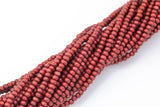 Wood Roundel Shape Beads 6mm- 15 inches per strand