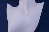 Mountain Range Necklace or Charm, 14k Gold Filled or Sterling Silver, Dainty Minimalist Jewelry, Birthday Gift for Her, Bridesmaid Gift