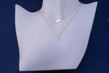 Four Leaf Clover Necklace or Charm, 14k Gold Filled or Sterling Silver, Dainty Minimalist Jewelry, Birthday Gift for Her, Bridesmaid Gift