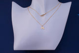 Africa Necklace or Charm, 14k Gold Filled or Sterling Silver, Dainty Minimalist Jewelry, Birthday Gift for Her, Bridesmaid Gift