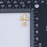 Cross Connector Charm 18K Gold PVD charms - Tarnish Resistant JJJ