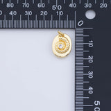 18k Snail shell charms - Tarnish Resistant JJJ