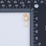 Key charms - Tarnish Resistant JJJ