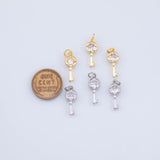 Key charms - Tarnish Resistant JJJ