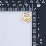 Crab charms - Tarnish Resistant JJJ