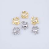 Crab charms - Tarnish Resistant JJJ