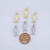 Fish charms - Tarnish Resistant JJJ