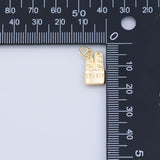 Bread charms - Tarnish Resistant JJJ