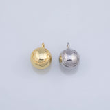 Large Baseball charms - Tarnish Resistant JJJ
