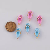 Crosc flip- Flops charms - Tarnish Resistant JJJ