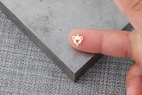 Koala Bear Connector - 14Kt Gold Filled Sterling Silver - - Bear Connectors - Permanent Jewelry Supply