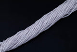Clear Cubic Zirconia Zircon - Beads Full Strands-15.5 inches- 3mm- Nice Size Hole- Diamond Cutting-Nice and Sparkly-Faceted Cube