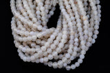 Clearish- Dragon Scale Agate- High Quality in Round,-Full Strand 15.5 inch Strand, 4mm, 6mm, 8mm, 12mm, or 14mm Beads